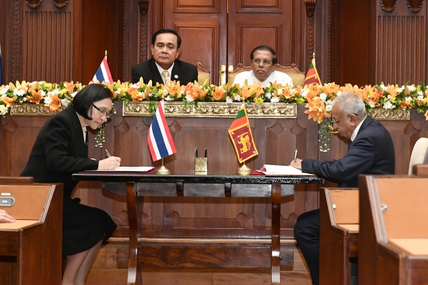 นายกฯเยือนศรีลังกา ดันเชื่อมโยงทางทะเล ระหว่างโคลัมโบกับระนอง