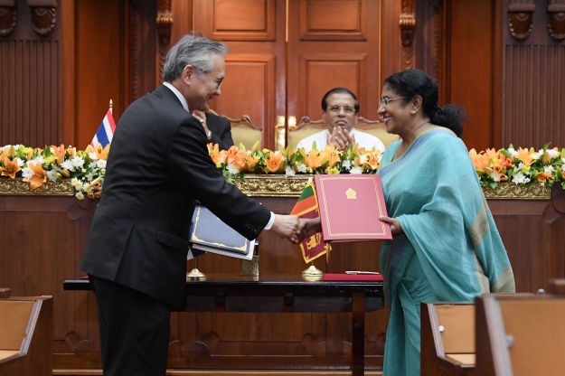 นายกฯเยือนศรีลังกา ดันเชื่อมโยงทางทะเล ระหว่างโคลัมโบกับระนอง