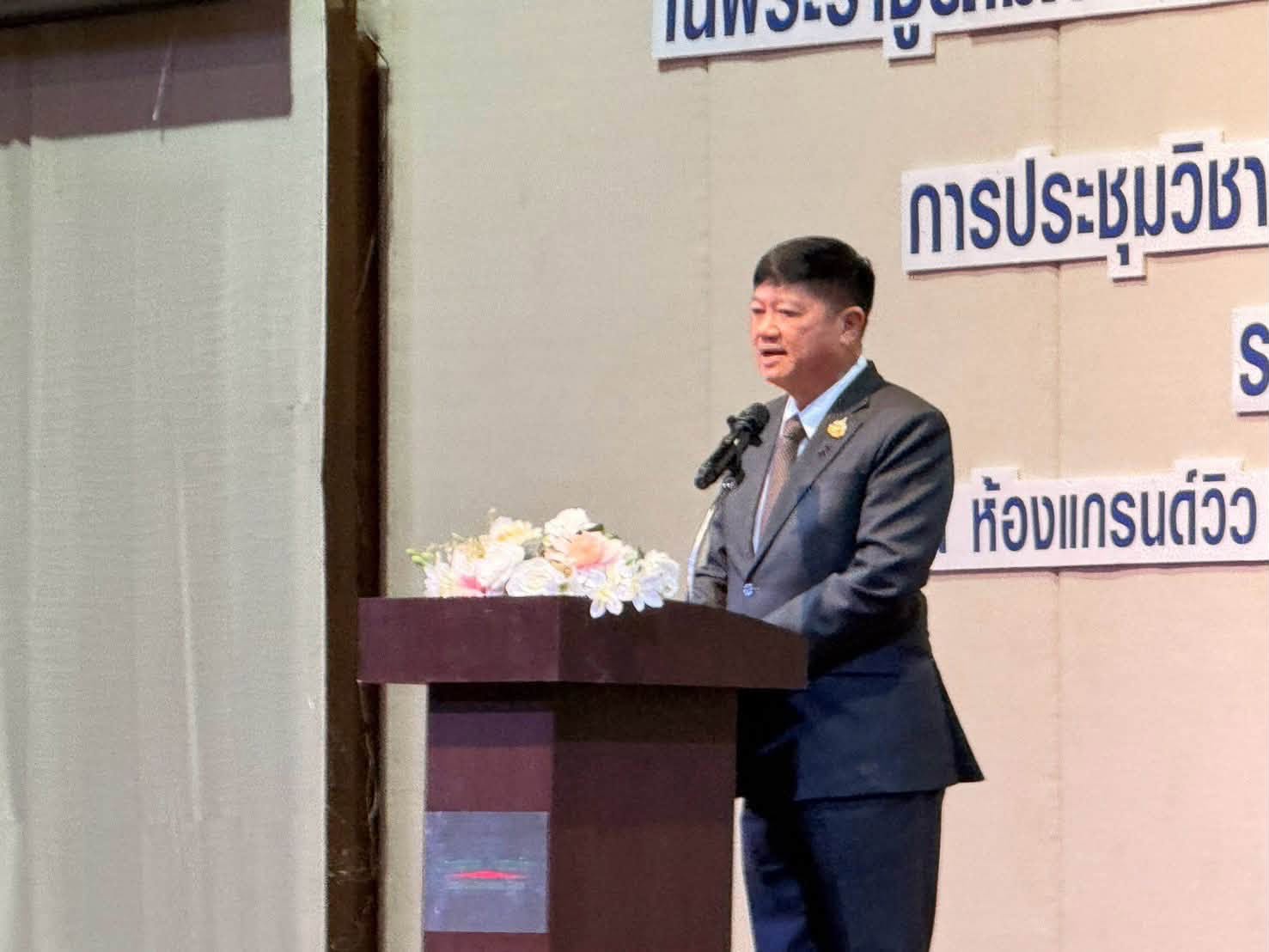ผช.รมต. "สุรชาติ" เปิดประชุมอาชีวะเอกชนแห่งประเทศไทย หนุนพัฒนาทักษะแรงงานยุคใหม่ — ภาพที่ 2
