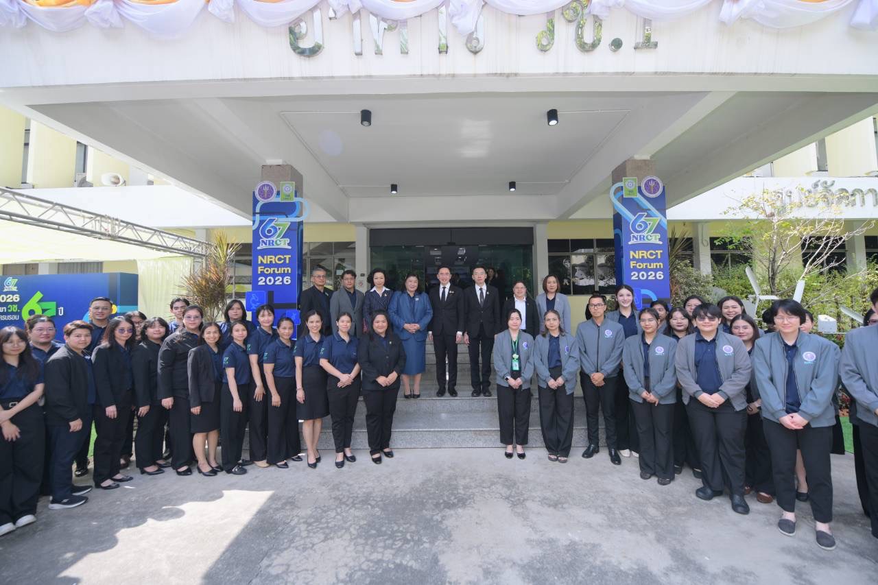 “ยศชนัน” ร่วมยินดี วช. ครบรอบ 67 ปี เปิดเวที NRCT Forum 2026 ผนึกพลังวิจัยและนวัตกรรมไทย สร้างความมั่นคงทางเทคโนโลยี ขับเคลื่อนประเทศสู่อนาคตอย่างยั่งยืน — ภาพที่ 5