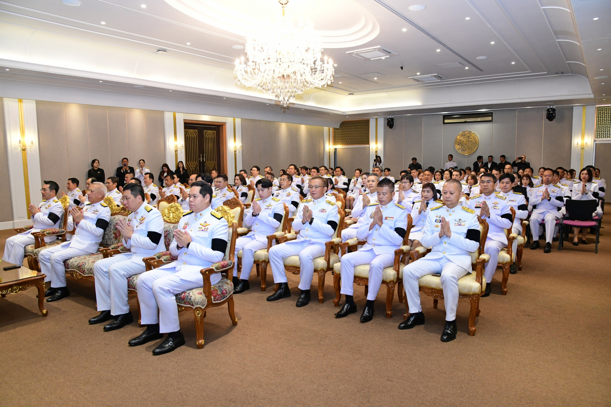 กระทรวงคมนาคม น้อมรำลึกในพระมหากรุณาธิคุณ จัดพิธีสวดพระพุทธมนต์เพื่ออุทิศถวายเป็นพระราชกุศล เนื่องในวันคล้ายวันสวรรคต สมเด็จพระนางเจ้าสิริกิติ์ พระบรมราชินีนาถ พระบรมราชชนนีพันปีหลวง 24 ตุลาคม 2569 — ภาพที่ 4