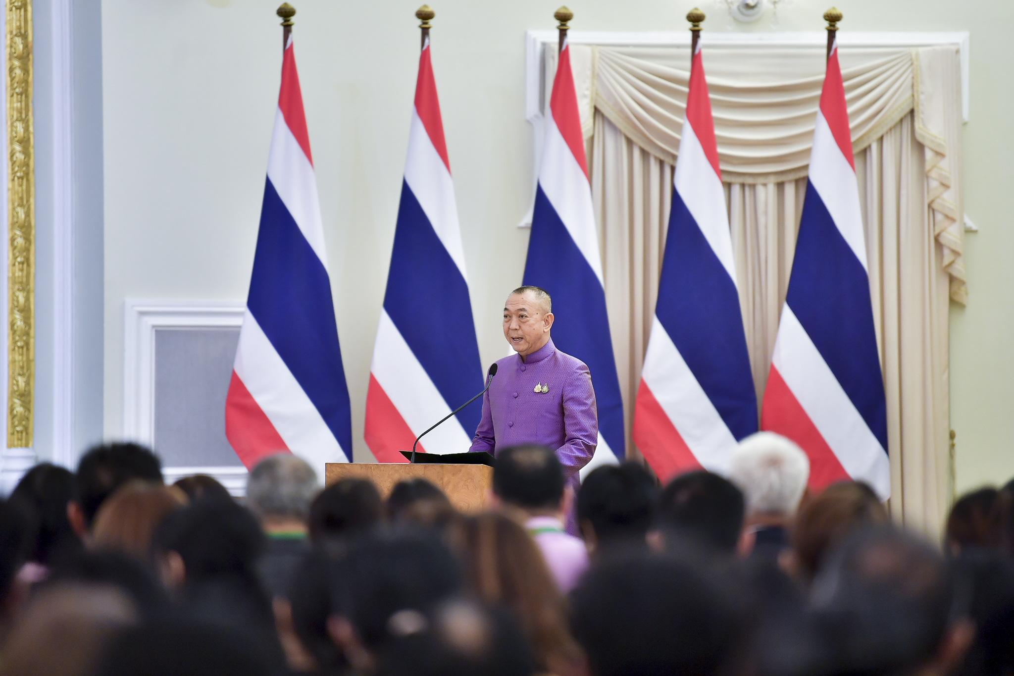 Prime Minister assigns the Deputy Prime Minister (Mr. Prasert ...